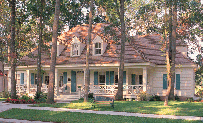 William E Poole Designs Bayou Cottage