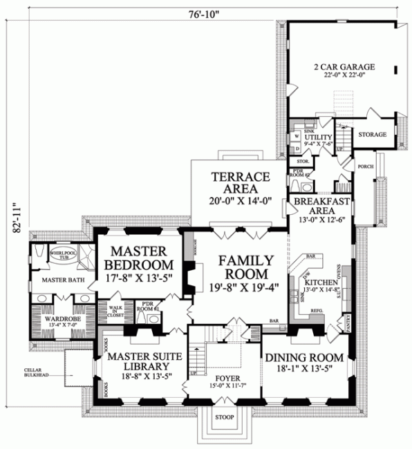 William E Poole Designs Wythe House