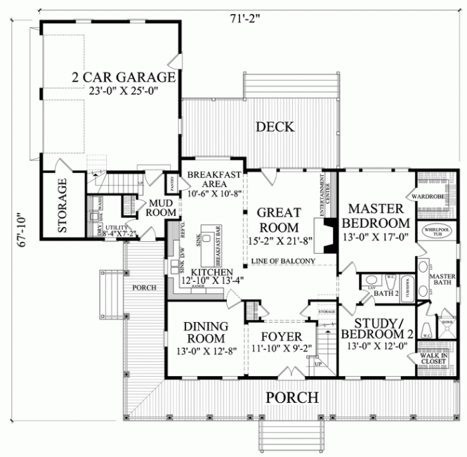 Calabash Cottage House Plan